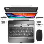  JIUYU  Mocne Etui Podświetlana Klawiatura do iPad Pro 11 2021/2020 /2018