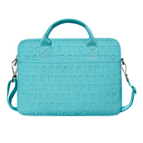 WIWU Elegancka Tłoczona Torba do MacBook Pro Air 13.3 niebieska