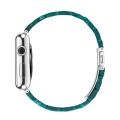 Piękna Bransoleta Żywica Stal Nierdzewna do Apple Watch 42mm/44mm zielona
