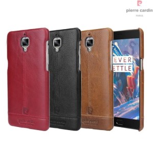 Skórzane Etui Plecki PIERRE CARDIN Oneplus 3