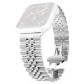 Piękna Bransoleta ze Stali Nierdzewnej do Apple Watch 42mm/44mm srebrna