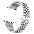 Piękna Bransoleta ze Stali Nierdzewnej do Apple Watch 42mm/44mm srebrna