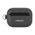 MOMAX Piękne Etui z Paskiem do AirPods Pro szare ciemne