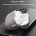 MOMAX Piękne Etui z Paskiem do AirPods Pro szare ciemne