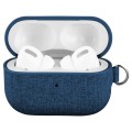 MOMAX Piękne Etui z Paskiem do AirPods Pro granatowe