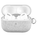 MOMAX Piękne Etui z Paskiem do AirPods Pro szare jasne