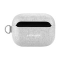 MOMAX Piękne Etui z Paskiem do AirPods Pro szare jasne