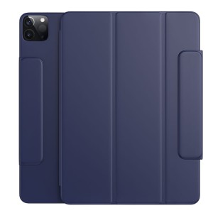 Magnetyczne Etui BENKS Smart Cover do iPad Pro 11 2021/2020 granatowe 