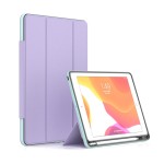 Mutural ZHIYA Etui Smart Cover Pen Slot do iPad Air 4 10.9  fioletowe