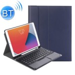 Etui Klawiatura TouchPad Pen Slot do Apple iPad Air 4 10.9 granatowe