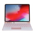 Etui Klawiatura TouchPad Pen Slot do Apple iPad Air 4 10.9 różowa