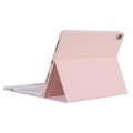 Etui Klawiatura TouchPad Pen Slot do Apple iPad Air 4 10.9 różowa