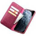 Skórzane Etui Pokrowiec QIALINO iPhone 11 Pro Max różowe