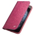 Skórzane Etui Pokrowiec QIALINO iPhone 11 Pro Max różowe