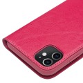 QIALINO Elegancki Skórzany Pokrowiec do iPhone 11 różowy