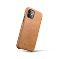 iCARER Skórzany Elegancki Pokrowiec iPhone 11 brązowy jasny