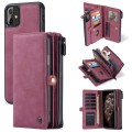 Etui Pokrowiec Portfel CASEME do iPhone 11 bordowy