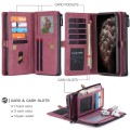 Etui Pokrowiec Portfel CASEME do iPhone 11 bordowy