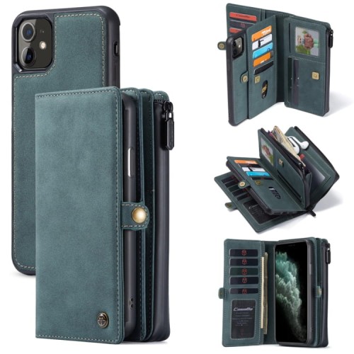 Etui Pokrowiec Portfel CASEME do iPhone 11 zielony