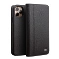 QIALINO 2w1 Skórzany Magnetyczny Pokrowiec do iPhone 11 Pro Max
