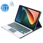 Etui Klawiatura TouchPad Pen Slot do Xiaomi Pad 5/5 Pro zielona