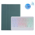 Pokrowiec Etui Podświetlana Klawiatura do Xiaomi Pad 5/5 Pro zielone