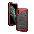 Mocne Pancerne Etui Shockproof do iPhone 11 Pro Max czerwone