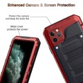 Mocne Pancerne Etui Shockproof do iPhone 11 Pro Max czerwone