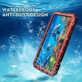 Mocne Pancerne Etui Shockproof do iPhone 11 Pro Max czerwone