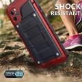 Mocne Pancerne Etui Shockproof do iPhone 11 Pro Max czerwone