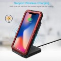 Mocne Pancerne Etui Shockproof do iPhone 11 Pro Max czerwone
