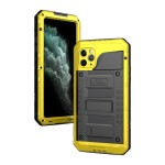 Mocne Pancerne Etui Shockproof do iPhone 11  Pro Max żółte
