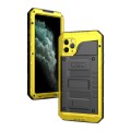 Mocne Pancerne Etui Shockproof do iPhone 11 Pro Max żółte