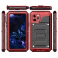 Mocne Pancerne Etui Shockproof do iPhone 11 Pro czerwone