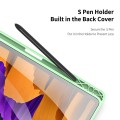 DUX DUCIS TOBY Series Smart Cover do Samsung Galaxy Tab S7 zielony