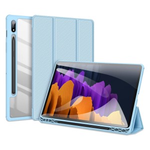 DUX DUCIS TOBY Series Smart Cover do Samsung Galaxy Tab S7 niebieskie