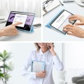 DUX DUCIS TOBY Series Smart Cover do Samsung Galaxy Tab S7 niebieskie