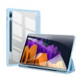 DUX DUCIS TOBY Series Smart Cover do Samsung Galaxy Tab S7 niebieskie