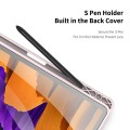 DUX DUCIS TOBY Series Smart Cover do Samsung Galaxy Tab S7 różowe