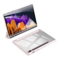 DUX DUCIS TOBY Series Smart Cover do Samsung Galaxy Tab S7 różowe