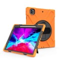 Shockproof Pancerne Etui Obudowa do iPad Pro 12.9 2021/2020 pomarańczowe