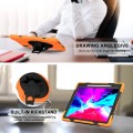 Shockproof Pancerne Etui Obudowa do iPad Pro 12.9 2021/2020 pomarańczowe