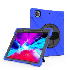 Shockproof  Pancerne Etui Obudowa do iPad Pro 12.9 2021/2020 niebieskie