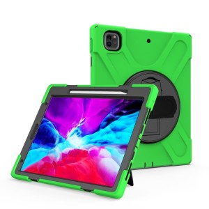 Shockproof  Pancerne Etui Obudowa do iPad Pro 12.9 2021/2020 zielone