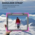 Shockproof Pancerne Etui Obudowa do iPad Pro 12.9 2021/2020 różowe