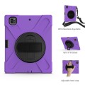 Shockproof Pancerne Etui Obudowa do iPad Pro 12.9 2021/2020 fioletowe