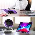 Shockproof Pancerne Etui Obudowa do iPad Pro 12.9 2021/2020 fioletowe