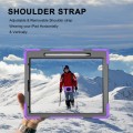 Shockproof Pancerne Etui Obudowa do iPad Pro 12.9 2021/2020 fioletowe