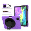 Shockproof Pancerne Etui Obudowa do iPad Pro 11 2021/2020/2018 fioletowe