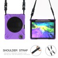 Shockproof Pancerne Etui Obudowa do iPad Pro 11 2021/2020/2018 fioletowe